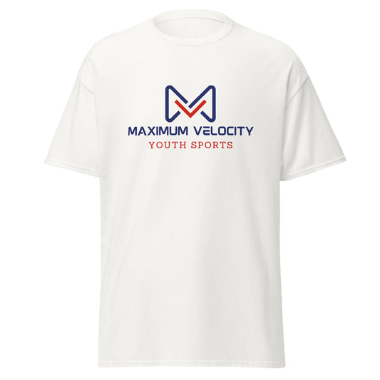Classic | T-Shirt | Maximum Velocity Youth Sports | Emblem Logo