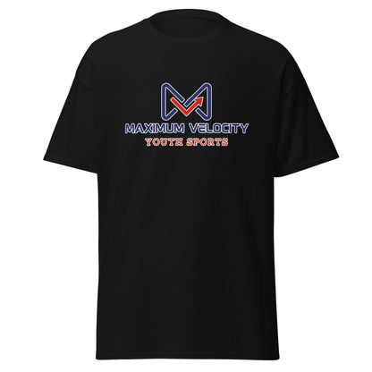 Classic | T-Shirt | Maximum Velocity Youth Sports | Emblem Logo