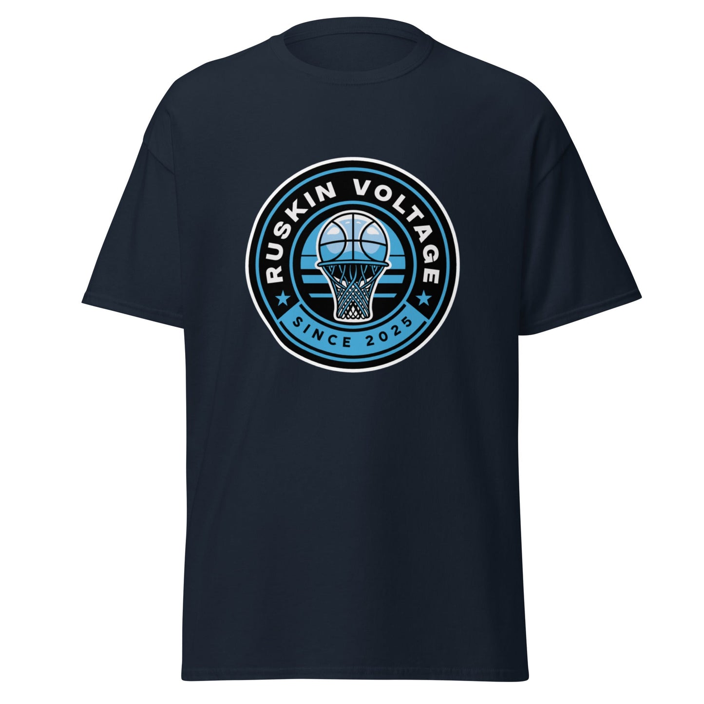 Classic | T-Shirt | Maximum Voltage Athletics District | Hoop Crest Logo