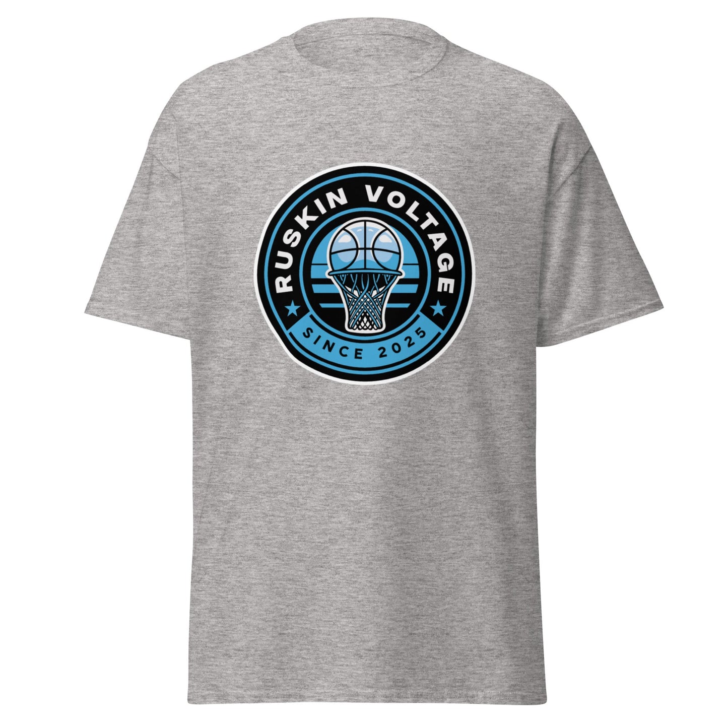 Classic | T-Shirt | Maximum Voltage Athletics District | Hoop Crest Logo