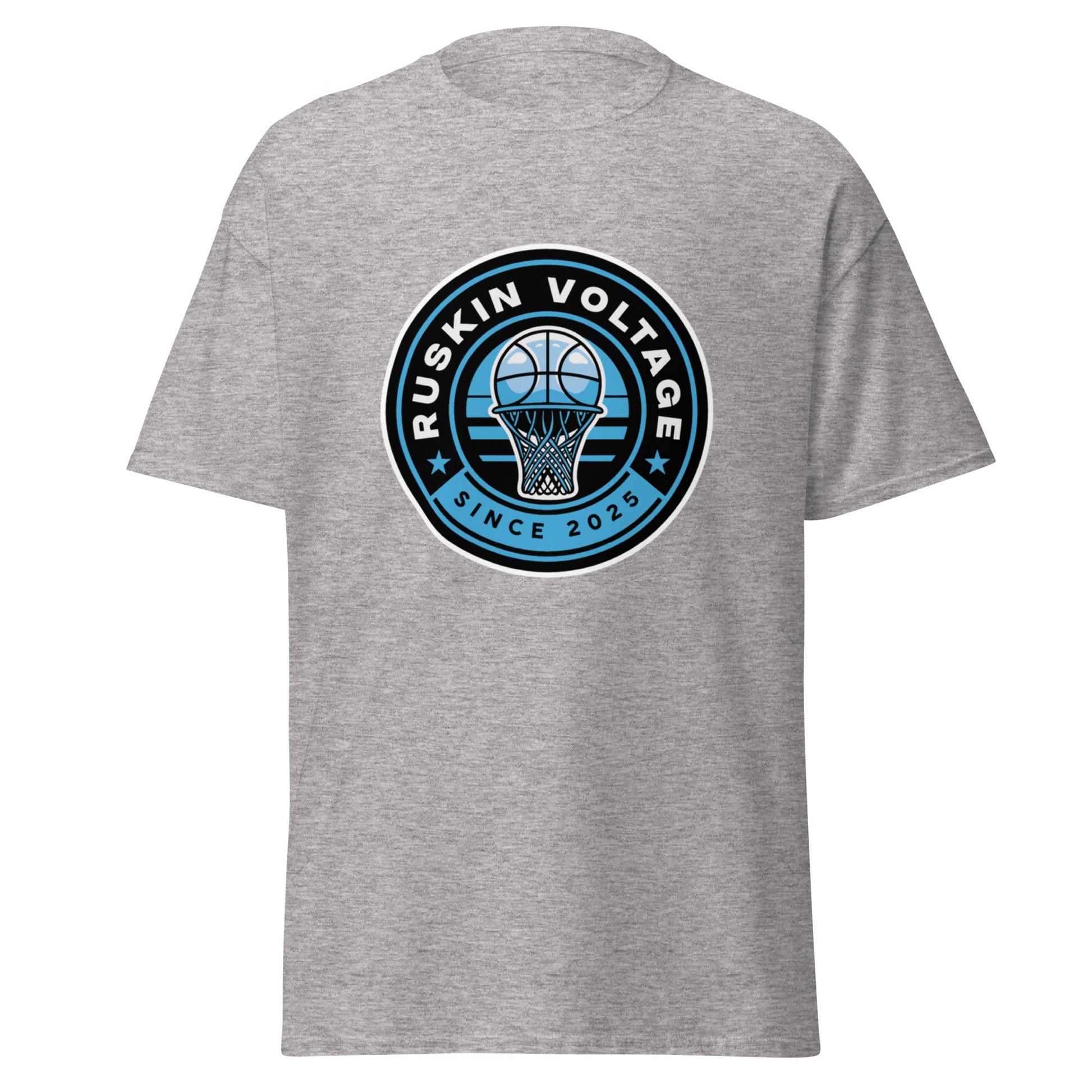 Classic | T-Shirt | Maximum Voltage Athletics District | Hoop Crest Logo
