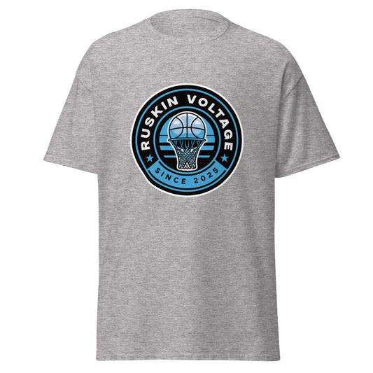 Classic | T-Shirt | Maximum Voltage Athletics District | Hoop Crest Logo