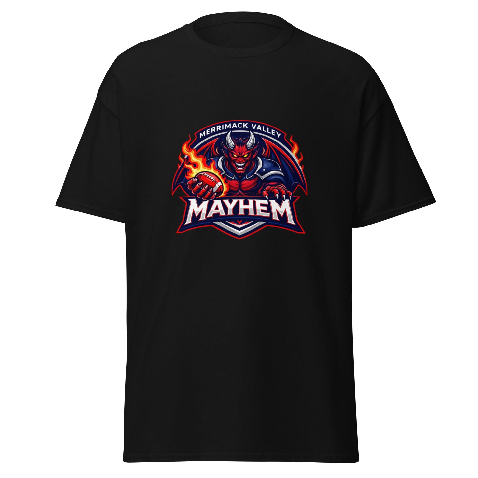 Classic | T-Shirt | Merrimack Valley Mayhem | Overlord Crest Logo
