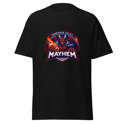 Classic | T-Shirt | Merrimack Valley Mayhem | Overlord Crest Logo