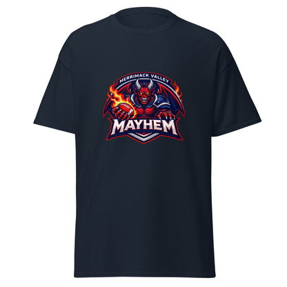 Classic | T-Shirt | Merrimack Valley Mayhem | Overlord Crest Logo