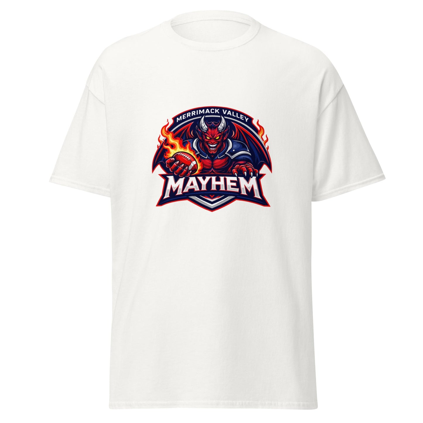 Classic | T-Shirt | Merrimack Valley Mayhem | Overlord Crest Logo