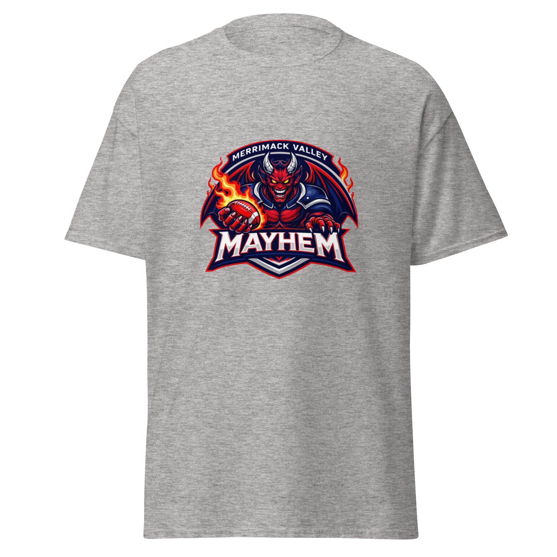 Classic | T-Shirt | Merrimack Valley Mayhem | Overlord Crest Logo