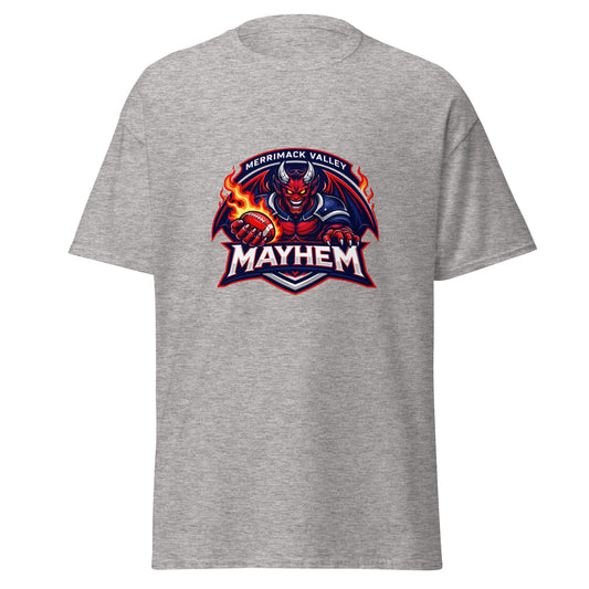 Classic | T-Shirt | Merrimack Valley Mayhem | Overlord Crest Logo