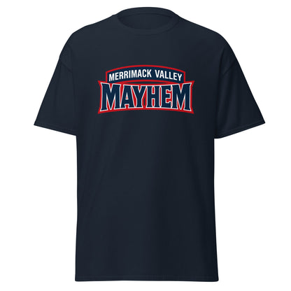 Classic | T-Shirt | Merrimack Valley Mayhem | Script Logo
