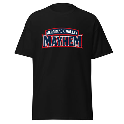 Classic | T-Shirt | Merrimack Valley Mayhem | Script Logo