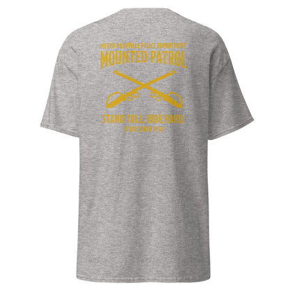 Classic | T-Shirt | Metro Nashville Police Department Horse Mounted Patrol | Stand Tall Logo