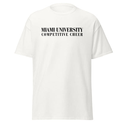 Classic | T-Shirt | Miami University Competitive Cheer Team | Alt Logo