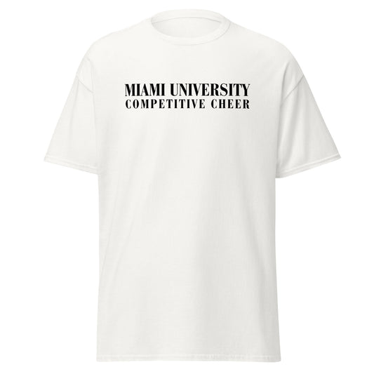 Classic | T-Shirt | Miami University Competitive Cheer Team | Alt Logo