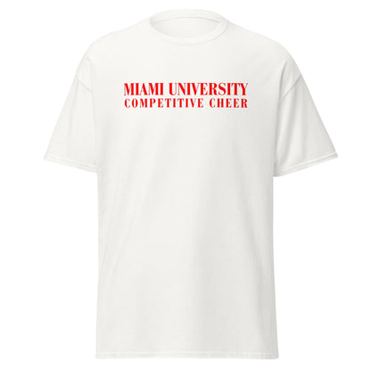 Classic | T-Shirt | Miami University Competitive Cheer Team