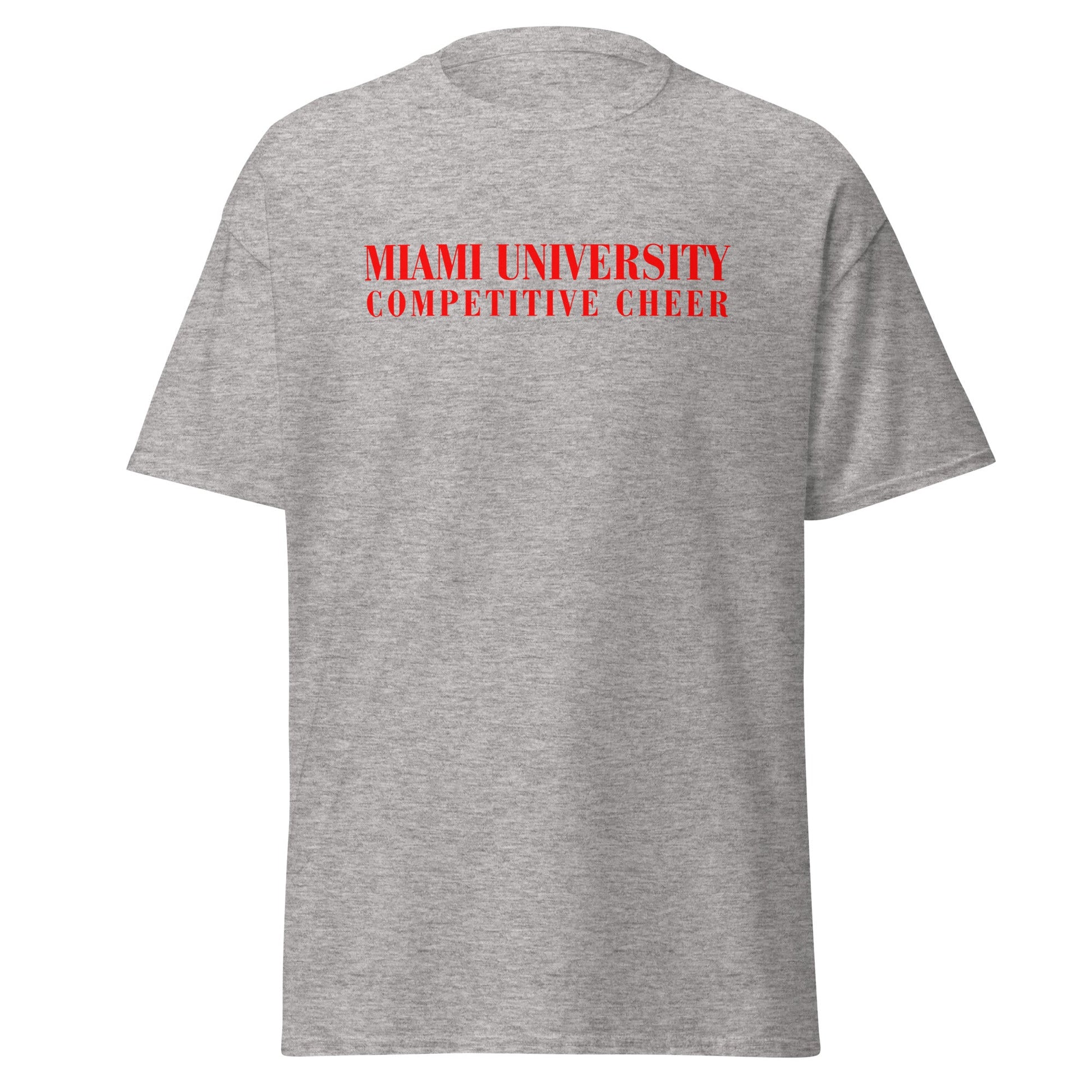 Classic | T-Shirt | Miami University Competitive Cheer Team