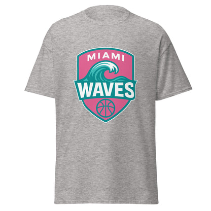 Classic | T-Shirt | Miami Waves | Shield Logo