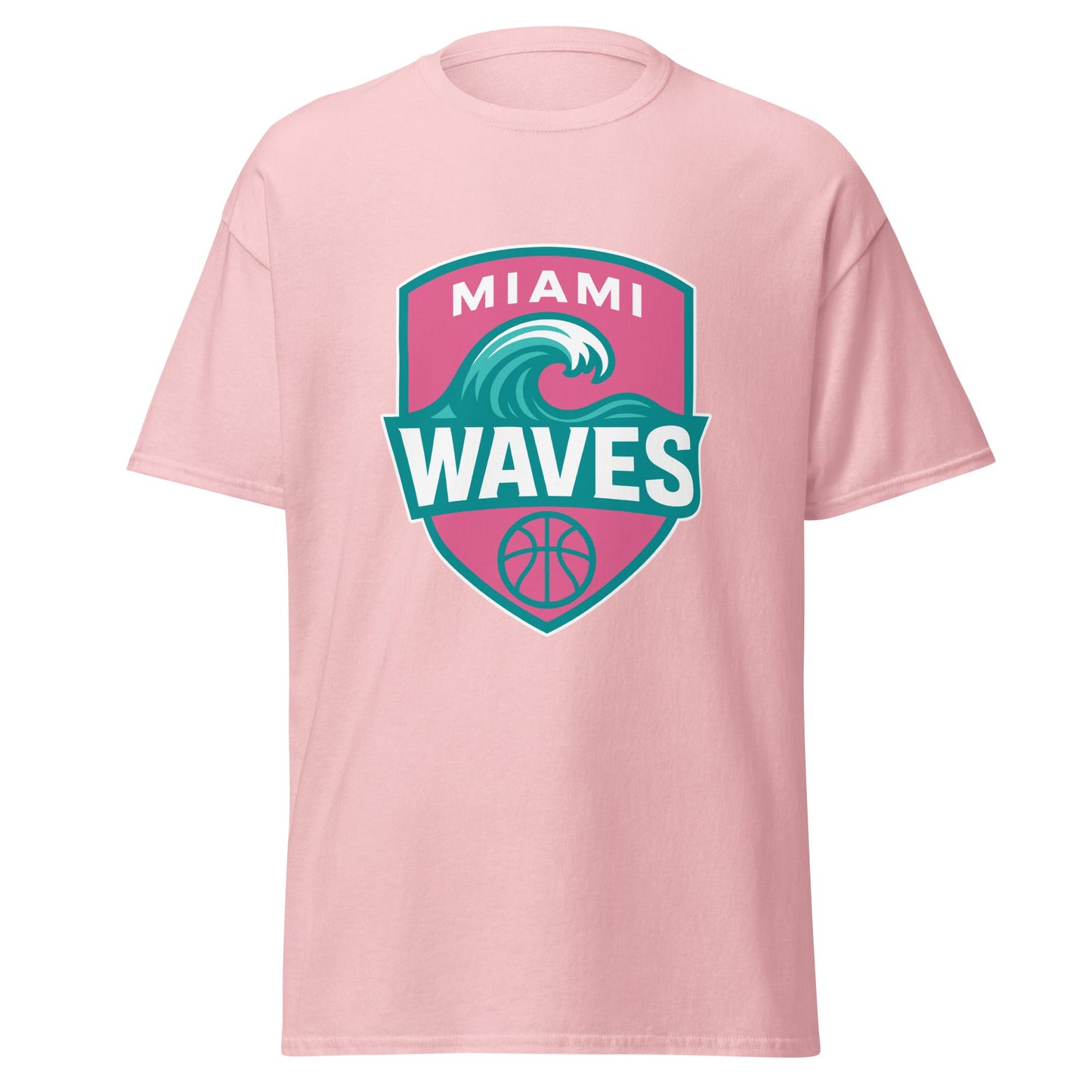 Classic | T-Shirt | Miami Waves | Shield Logo