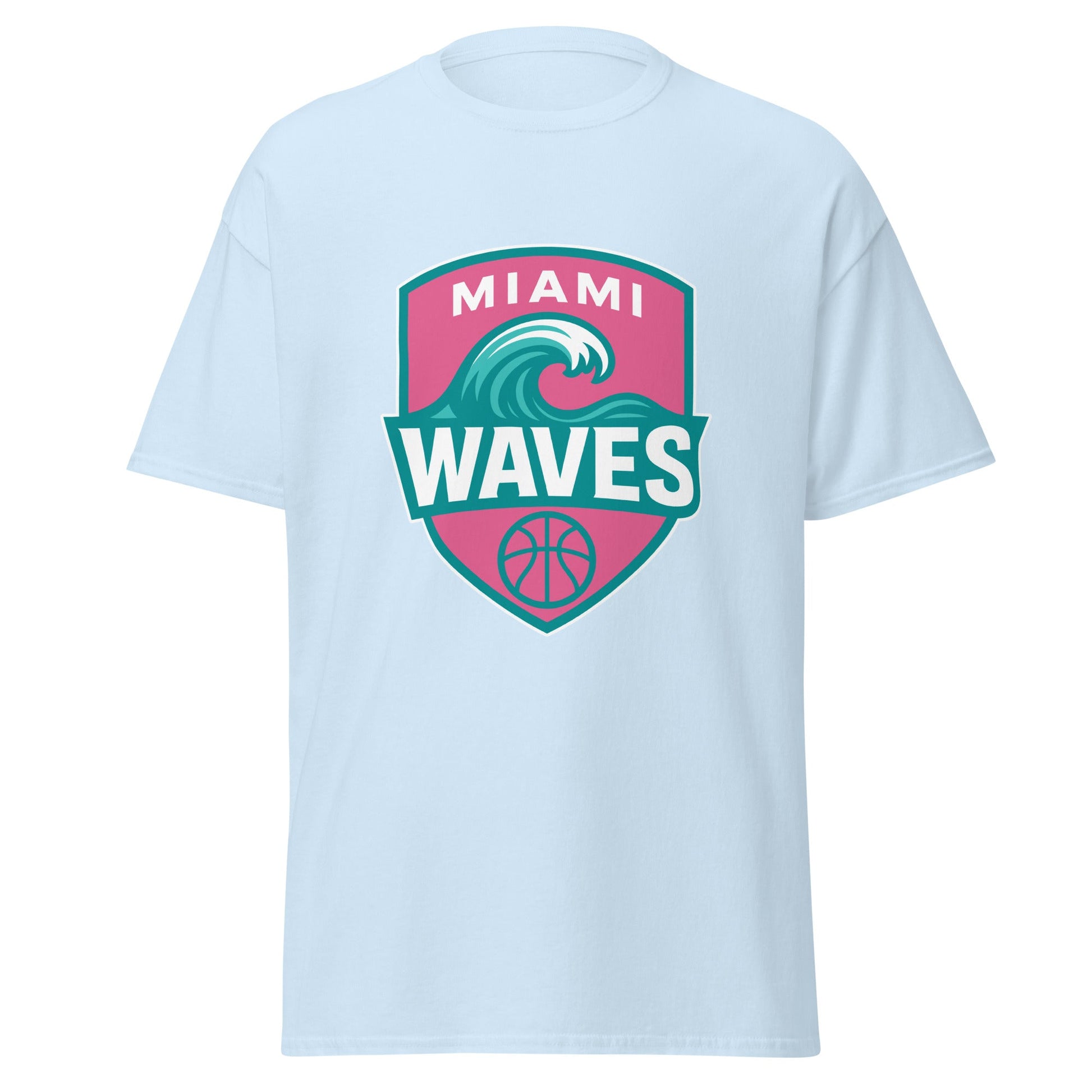 Classic | T-Shirt | Miami Waves | Shield Logo