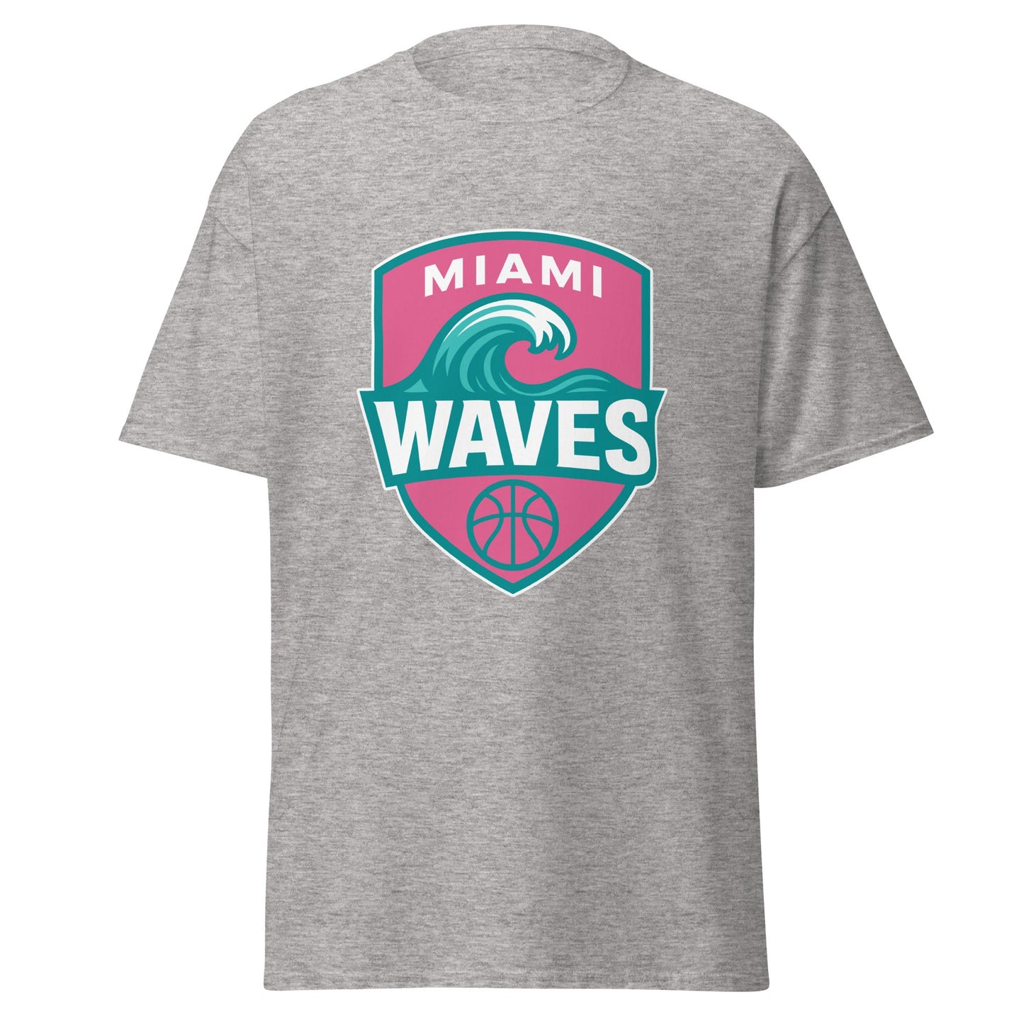 Classic | T-Shirt | Miami Waves | Shield Logo