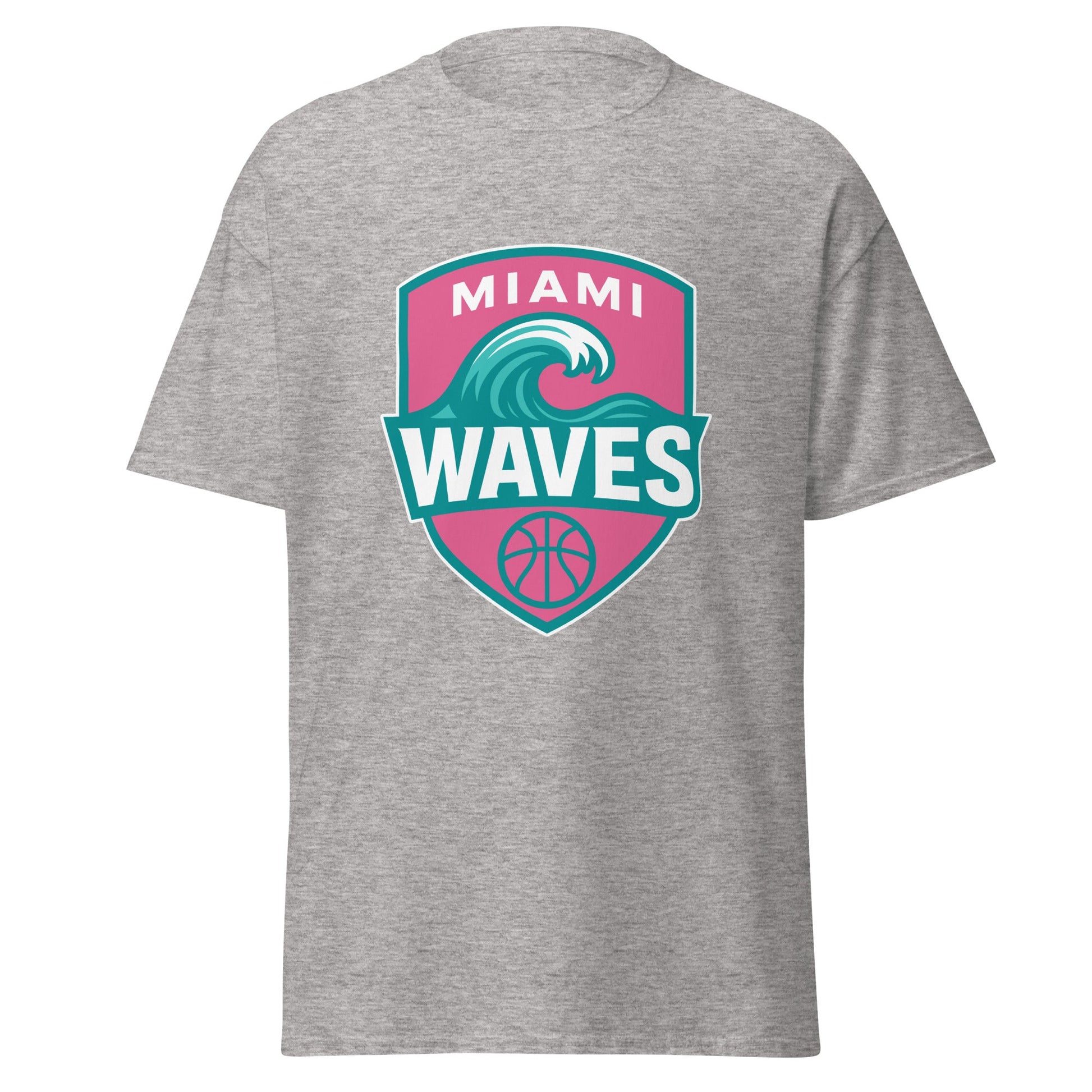 Classic | T-Shirt | Miami Waves | Shield Logo