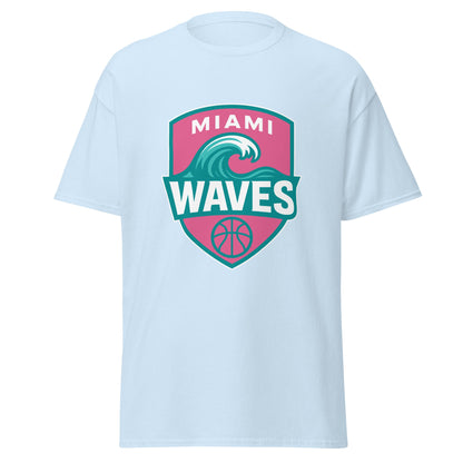 Classic | T-Shirt | Miami Waves | Shield Logo