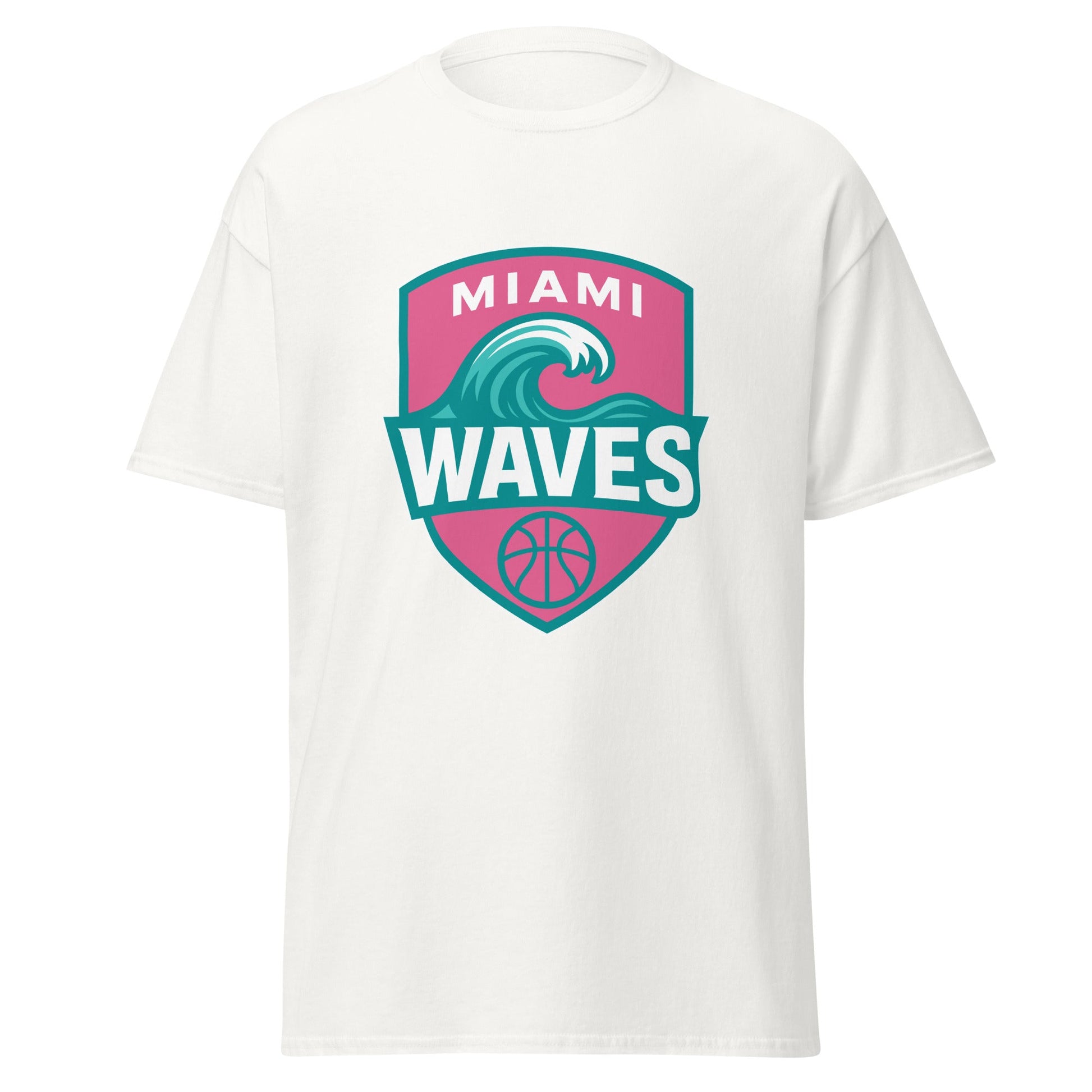 Classic | T-Shirt | Miami Waves | Shield Logo