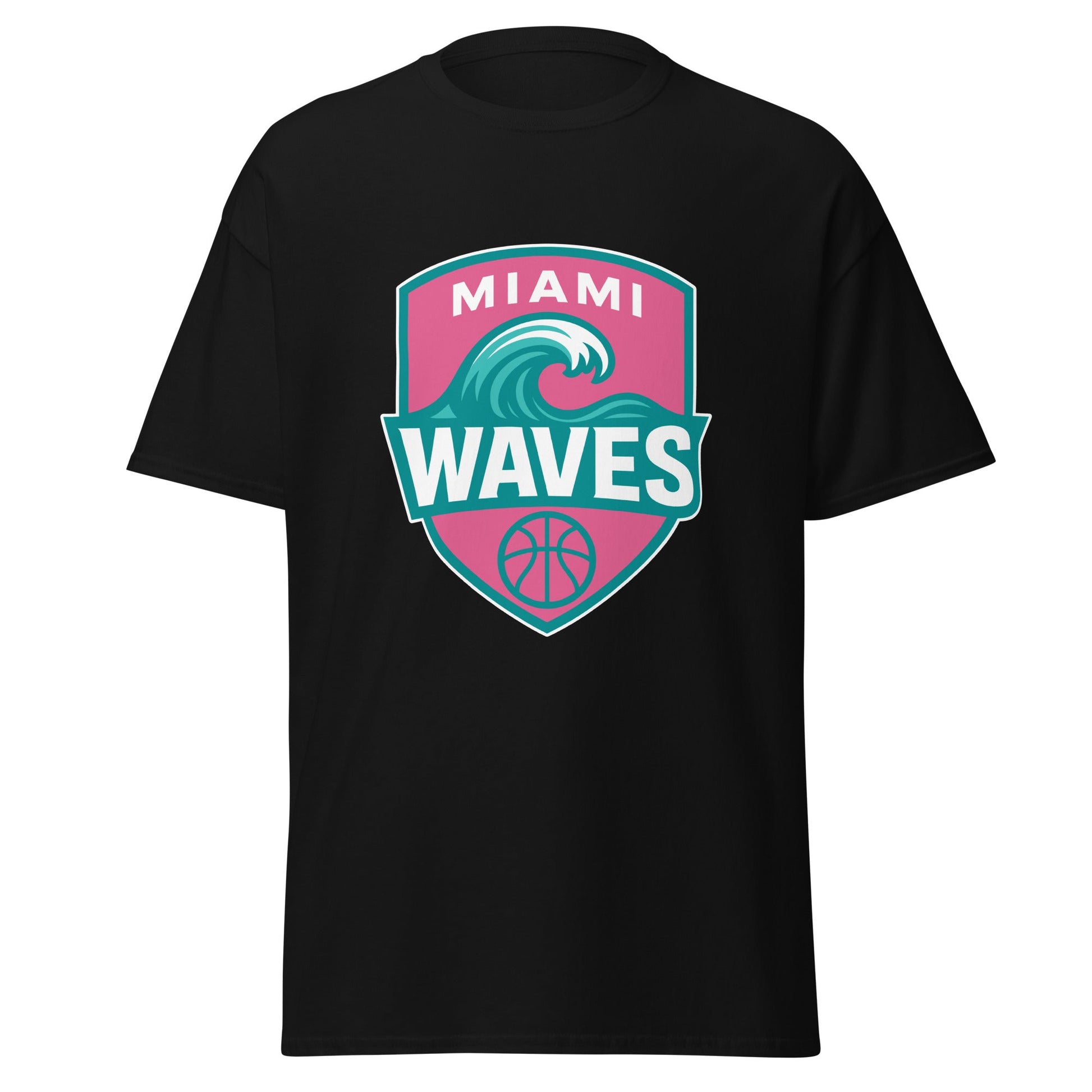Classic | T-Shirt | Miami Waves | Shield Logo