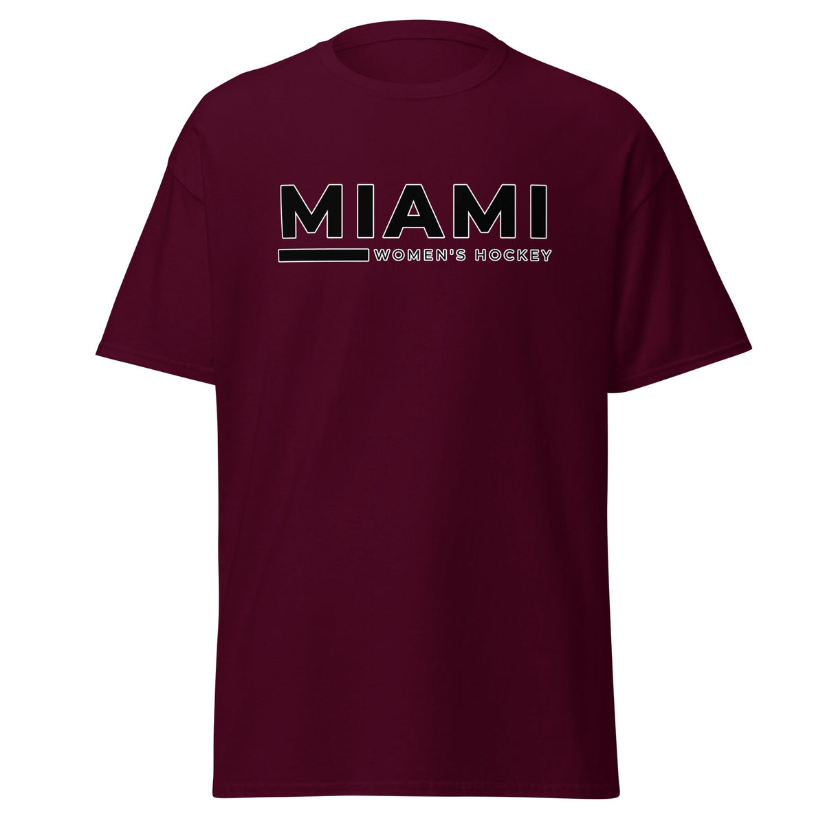 Classic | T-Shirt | Miami Women's Hockey | Lettermark Logo
