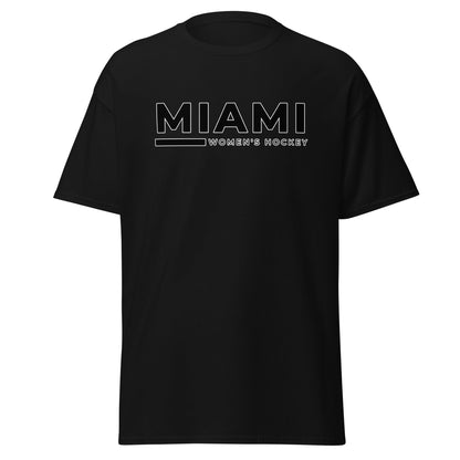 Classic | T-Shirt | Miami Women's Hockey | Lettermark Logo