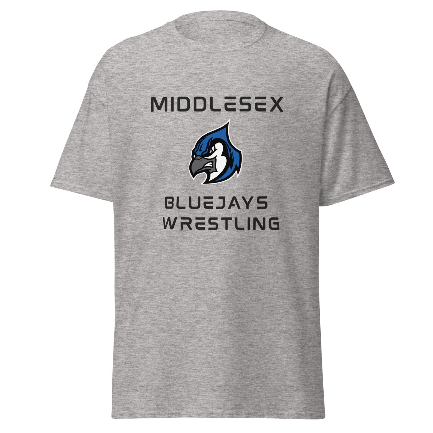 Classic | T-Shirt | Middlesex Bluejays Wrestling | Bluejays Logo