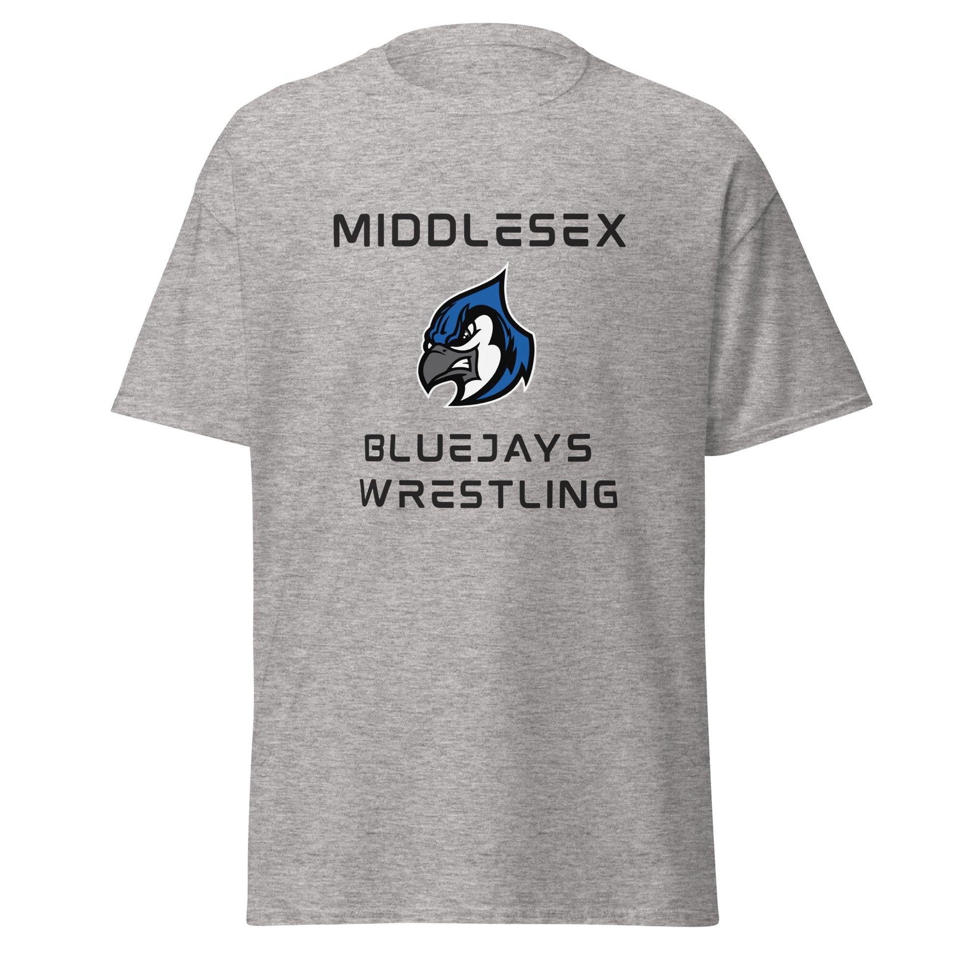 Classic | T-Shirt | Middlesex Bluejays Wrestling | Bluejays Logo