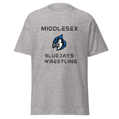 Classic | T-Shirt | Middlesex Bluejays Wrestling | Bluejays Logo