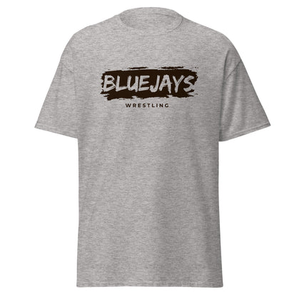 Classic | T-Shirt | Middlesex Bluejays Wrestling | Script Logo
