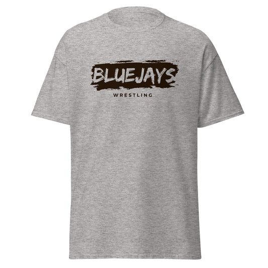 Classic | T-Shirt | Middlesex Bluejays Wrestling | Script Logo