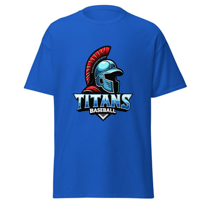 Classic | T-Shirt | Mighty Titans Baseball | Crest Logo