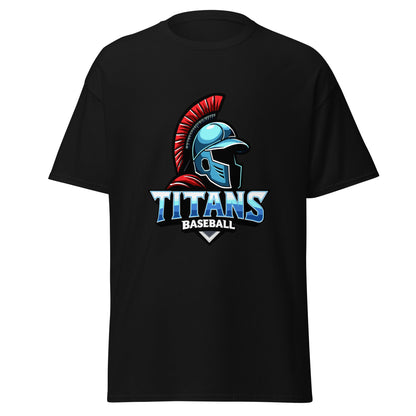 Classic | T-Shirt | Mighty Titans Baseball | Crest Logo