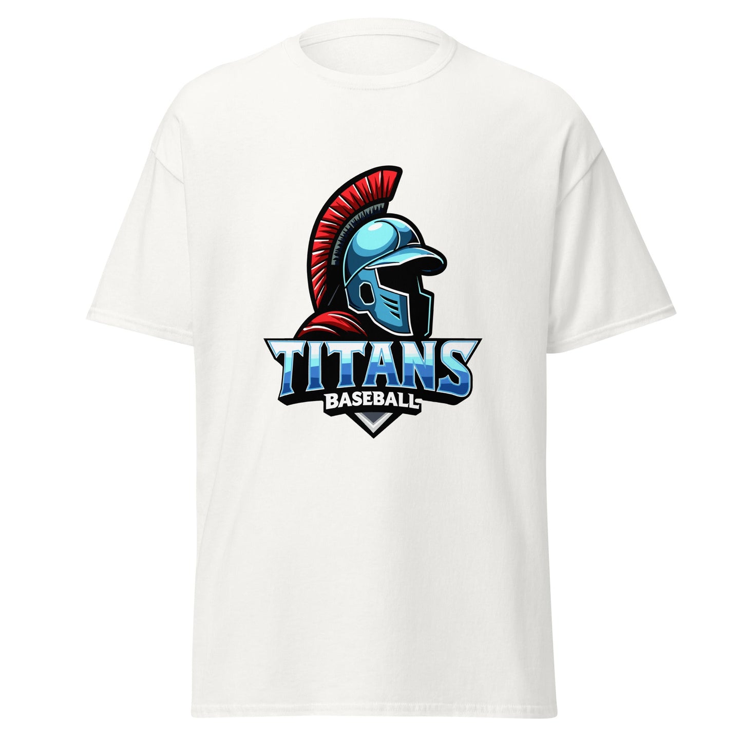Classic | T-Shirt | Mighty Titans Baseball | Crest Logo