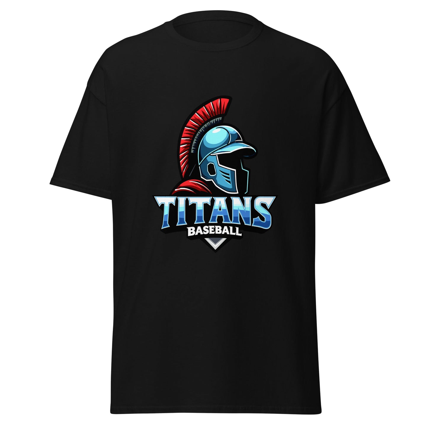 Classic | T-Shirt | Mighty Titans Baseball | Crest Logo