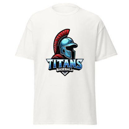 Classic | T-Shirt | Mighty Titans Baseball | Crest Logo