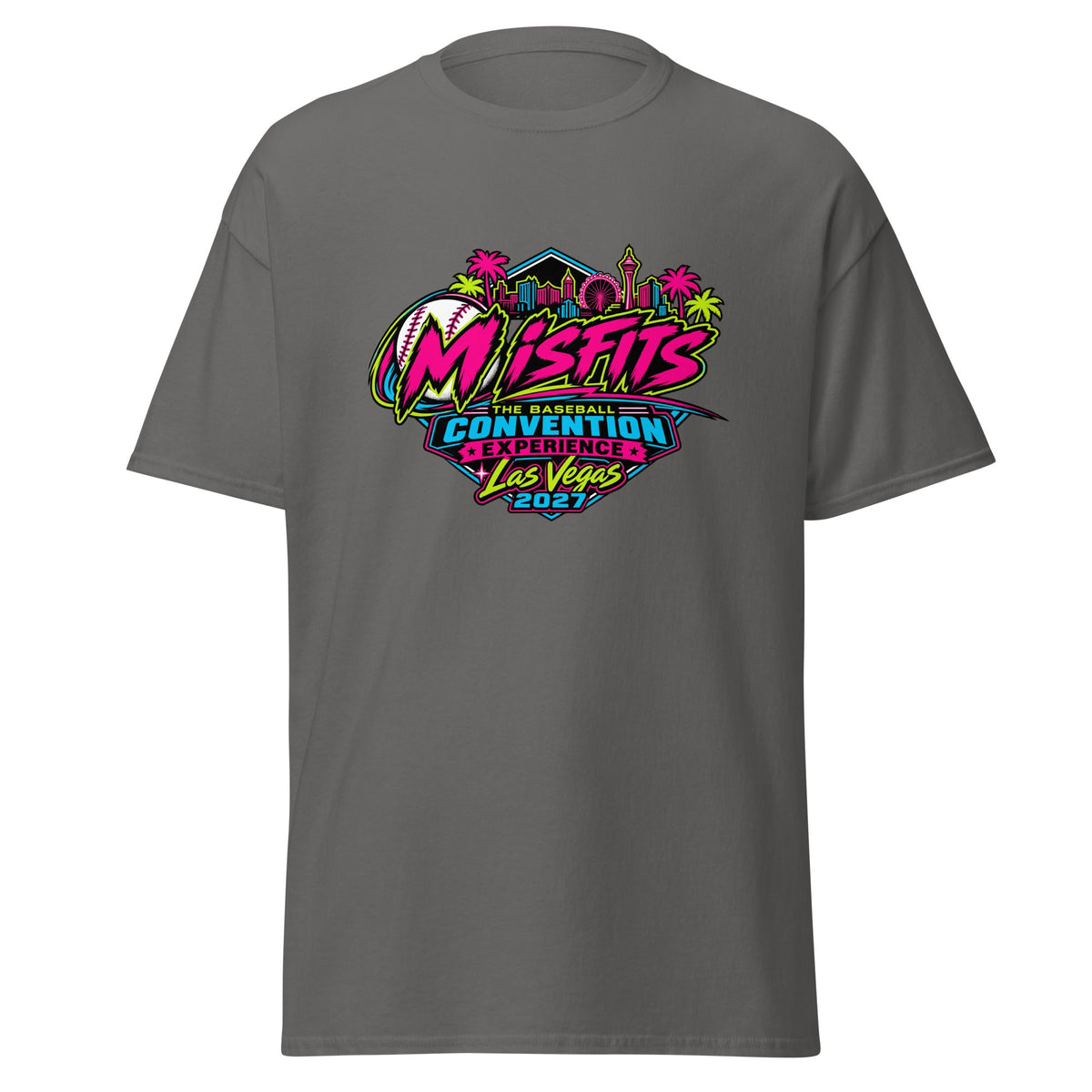 Classic | T-Shirt | Misfits Baseball | Crest Logo