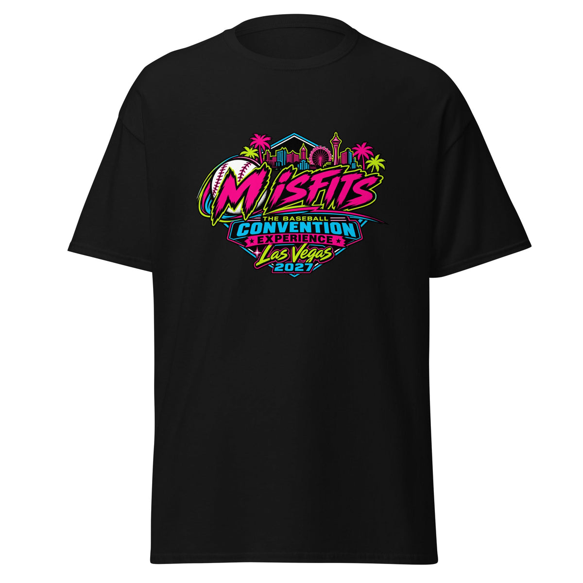 Classic | T-Shirt | Misfits Baseball | Crest Logo