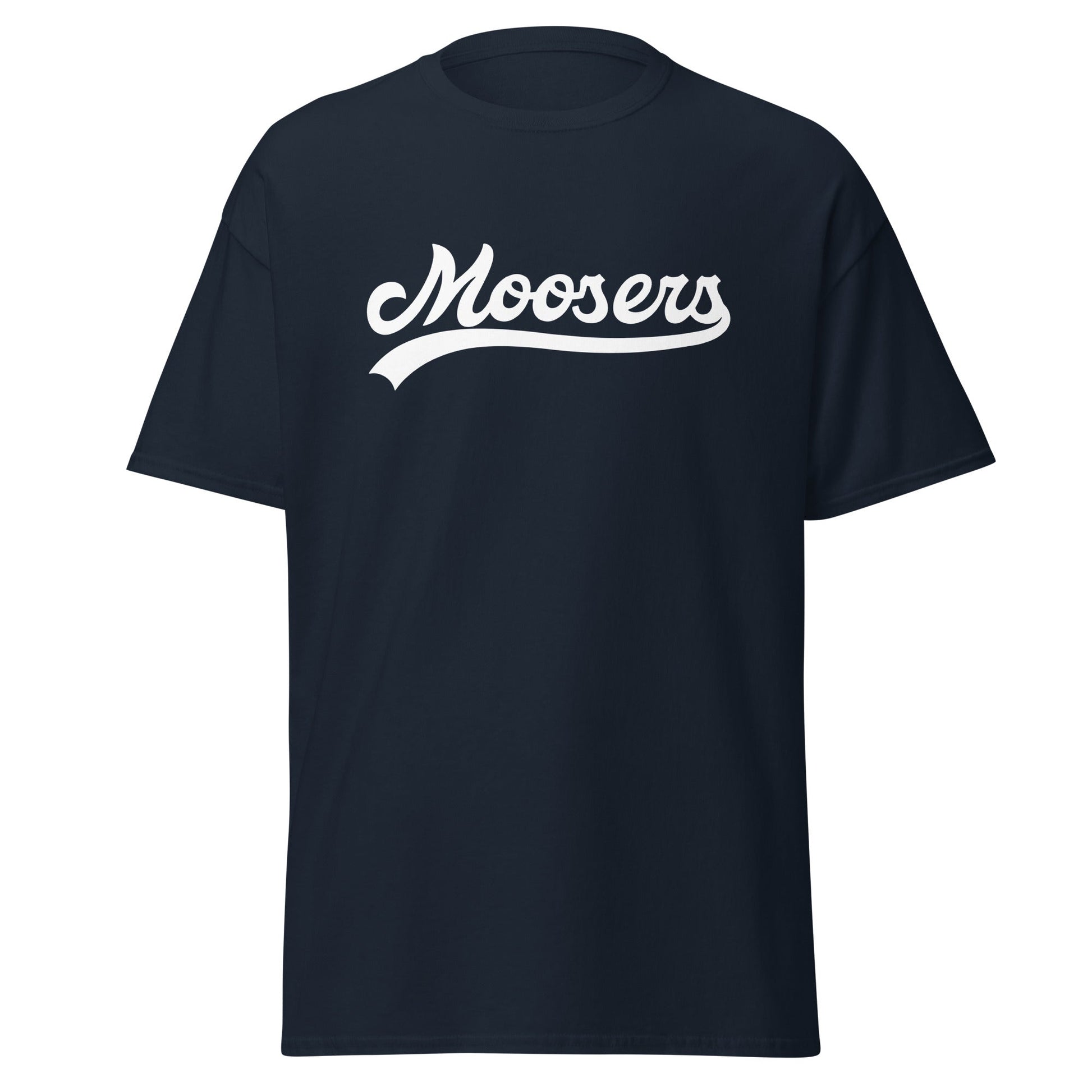 Classic | T-Shirt | Moosers | Athletic Script Logo
