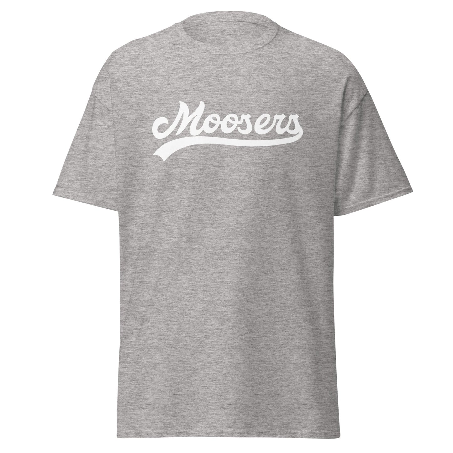Classic | T-Shirt | Moosers | Athletic Script Logo