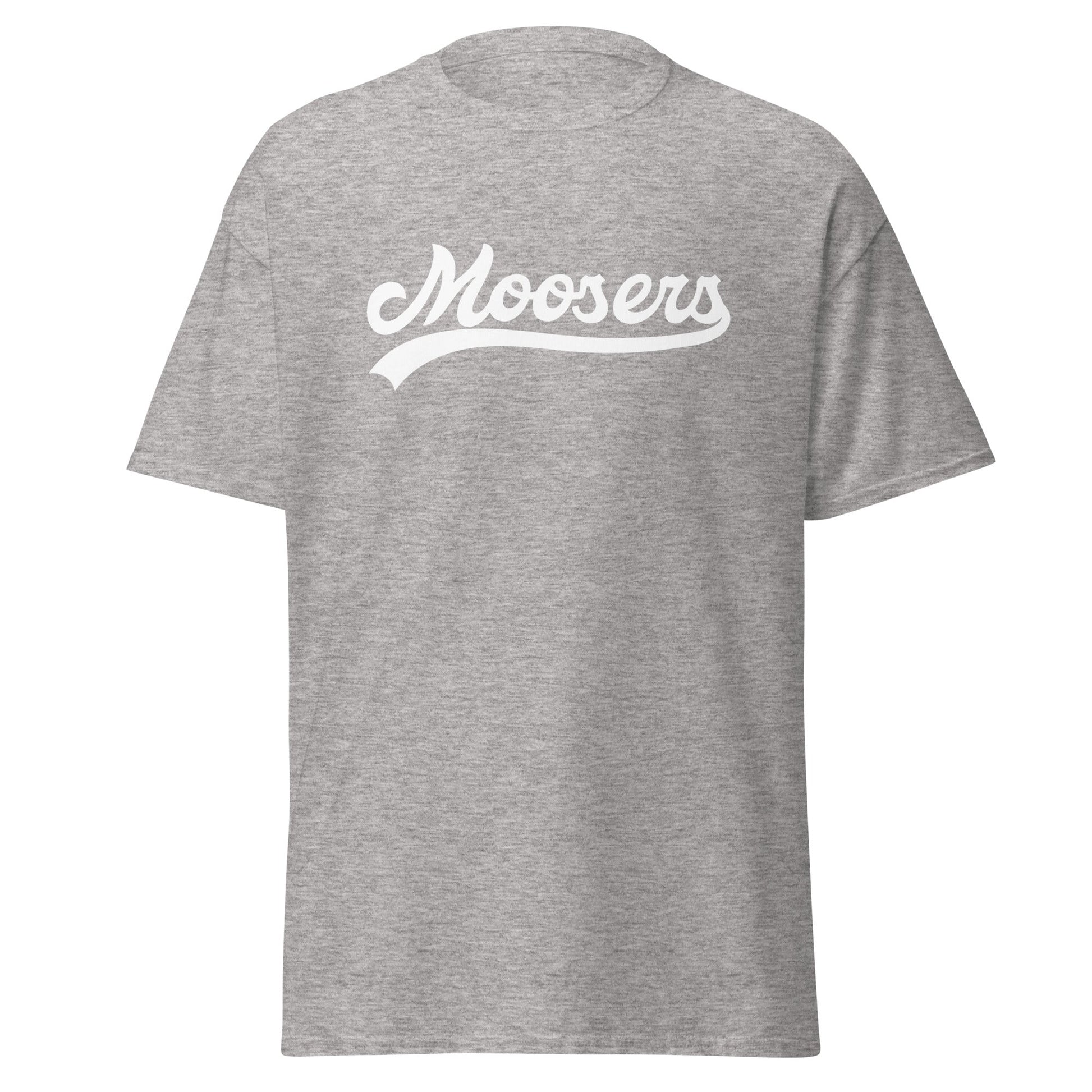 Classic | T-Shirt | Moosers | Athletic Script Logo