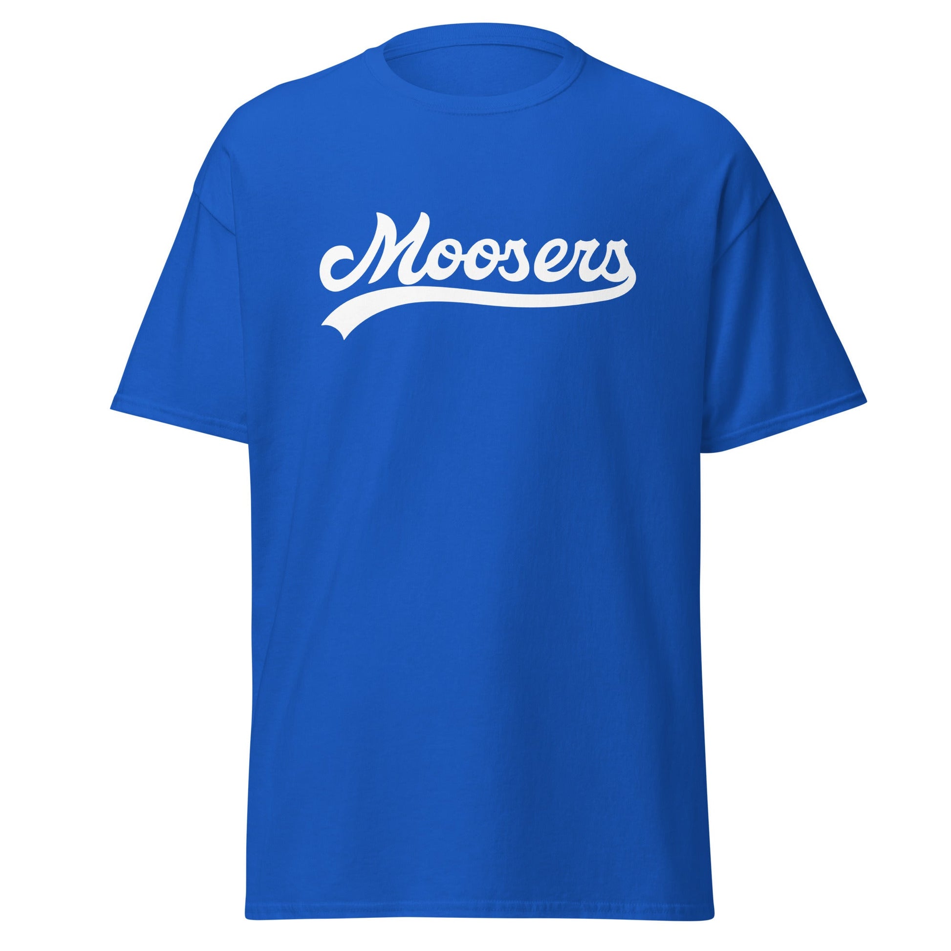 Classic | T-Shirt | Moosers | Athletic Script Logo