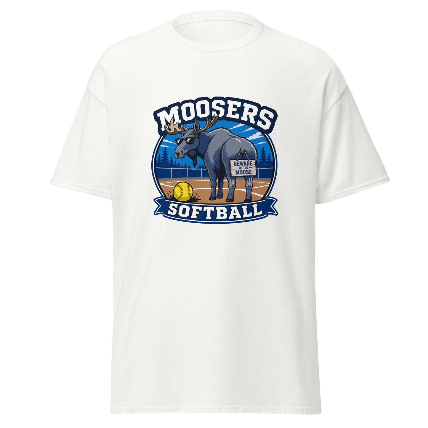 Classic | T-Shirt | Moosers | Moose Diamond Mark Logo