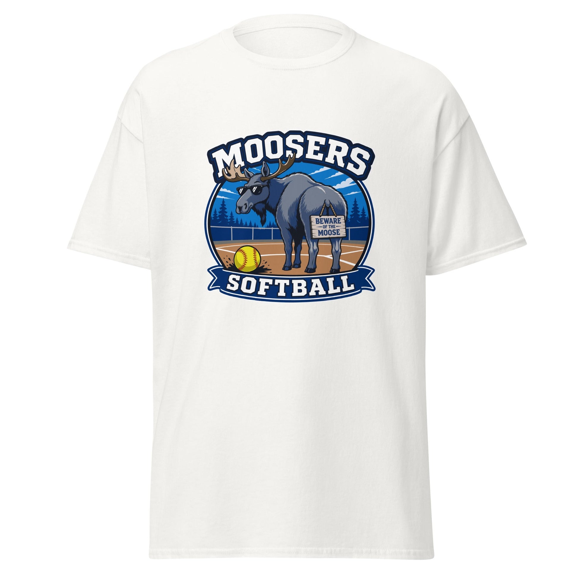 Classic | T-Shirt | Moosers | Moose Diamond Mark Logo
