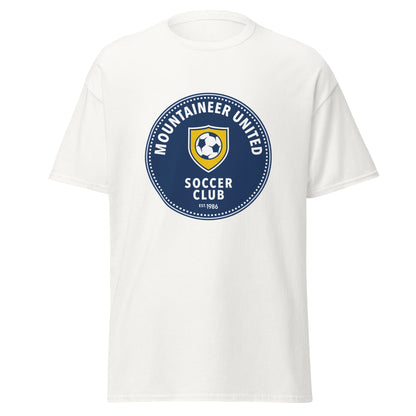 Classic | T-Shirt | Mountaineer United Soccer Club | Badge Logo