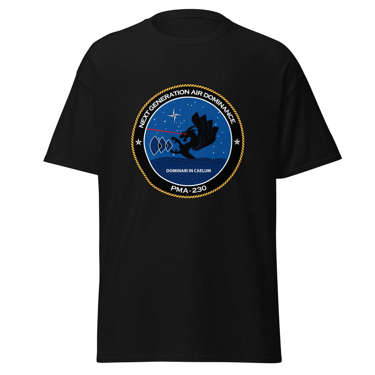 Classic | T-Shirt | Next Generation Air Dominance | Badge Logo