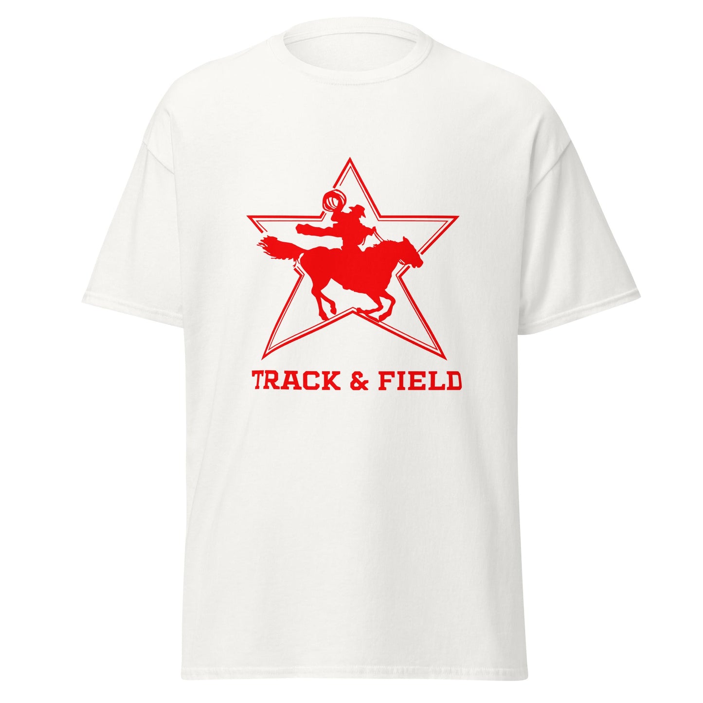 Classic | T-Shirt | North Lake Track and Field | Cowboy T&F Logo